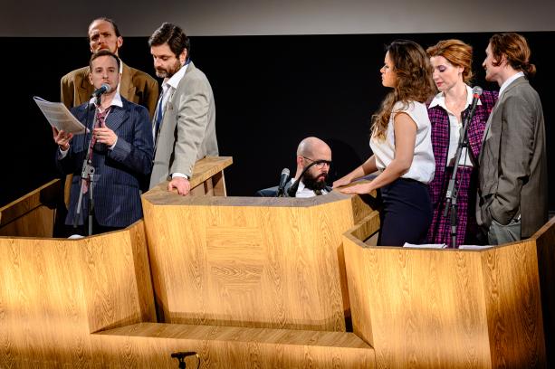 Tomáš Stopa, Peter Ondrejička,Tomáš Vravník, Daniel Ratimorský, Kristína Kanátová, Katarína Šafaříková, Márk Mezőszallási (foto: R. Tappert)
