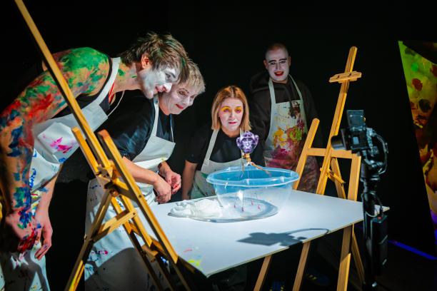 Martin Frank, Ján Demko, Barbora Juríčková, Branislav Bačo (foto: M. Fabian)