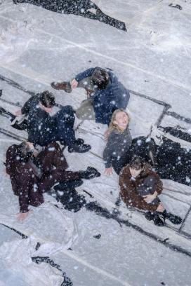 Martin Hronský, Lukáš Herc, Tomáš Vravník, Dana Droppová, Eva Gribová (foto: R. Tappert)