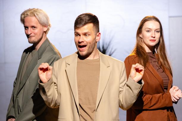 Jakub Matejčík, Filip Jekkel, Veronika Mészárosová (foto M. Líner)