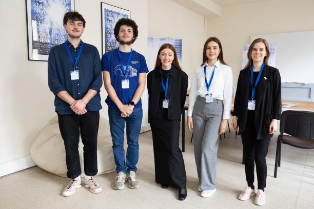 Samuel Sokol, Adam Zelinka, Aneta Bocková, Nikoleta Jakušová, Zdenka Bodnárová (foto: T. Géci)