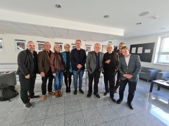 P. Pavlac, J. Letenay, I. Timková, V. Fekete, R. Ballek, Ľ. Vajdička, J. Ciller, M. Dacho (foto: archív V. F.)