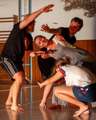 Mário Drgoňa, Pavlína Csápaiová Triščová, Peter Kozák, Dorota Hanuliaková (foto: J. Benec)