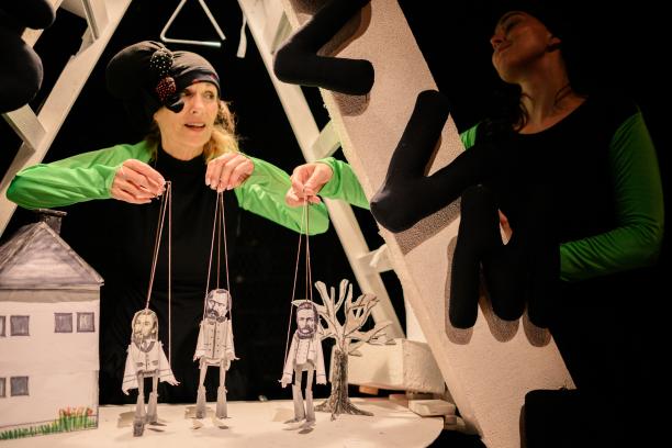 Výčiny slovenčiny (Bábkové divadlo na Rázcestí) foto: D. Šamaj