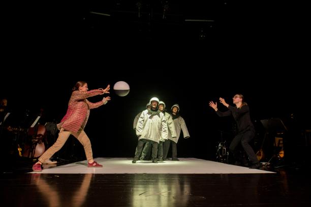 Ján Morávek, Adela Dukátová, Ľubomír Piktor, Ondrej Gajdoš, Frederika Kašiarová, Miriam Kalinková, René Sorád (foto: Oleksandra Sherhina)