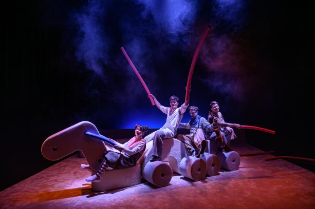 Eva Gribová, Lukáš Herc, Braňo Mosný, Matúš Beniak, foto: R. Tappert