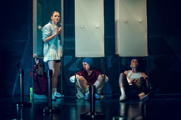 Jana Kovalčiková, Barbora Andrešičová, Rebeka Poláková, Daniel Žulčák, foto: J. Jíra