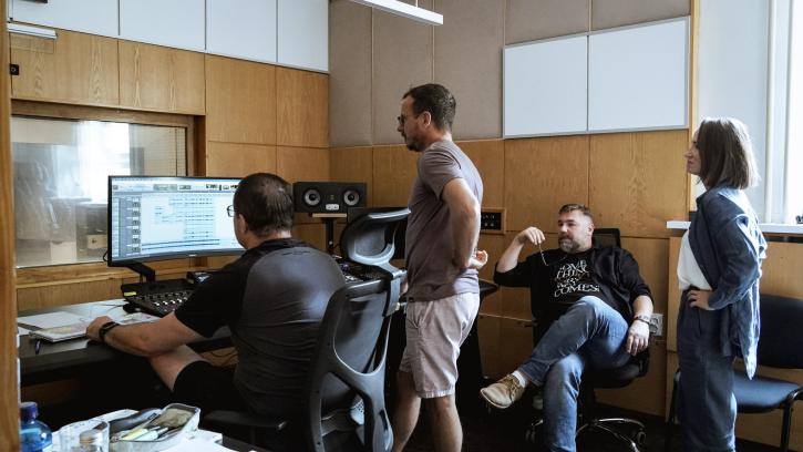 Daniel Špiner, Peter Palik, Mária Danadová, foto: V. Slašťanová