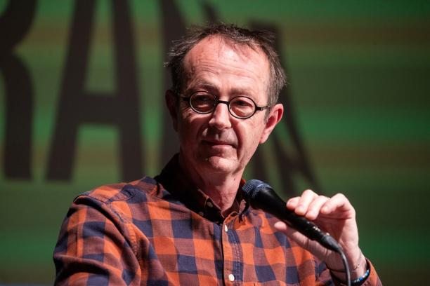 Na masterclass počas Fragmentov Novej drámy, foto: T. Géci
