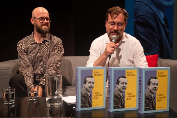 Karol Mišovic, Martin Machata (najstarší hercov vnuk), foto: M. Liška