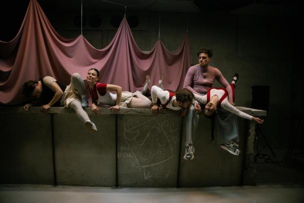 Richard Labuda, Naďa Gášeková, Michal Kvaššay, Tomáš Pokorný, Viktória Vadovičová, foto: J. Mravec