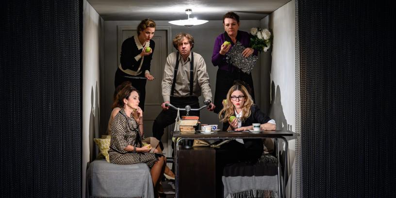 Henrieta Mičkovicová, Peter Kadlečík, Anikó Vargová, Kristína Tormová, foto: R. Tappert