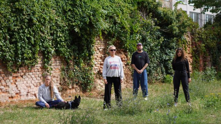 Barbora Janák, Katarína Gurová, Martin Krajčír, Alžbeta Vrzgula, foto: archív A. V.