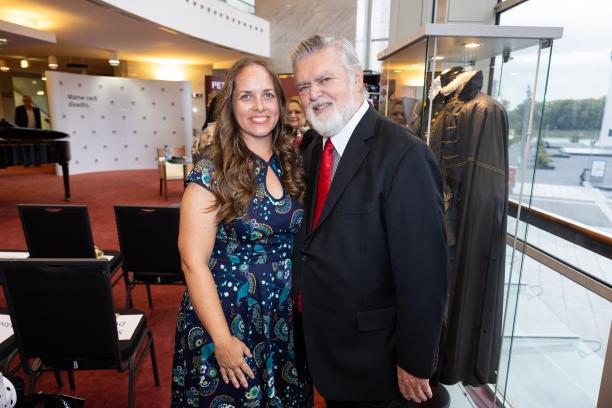 poverená riaditeľka Divadelného ústavu Dária Fojtíková Fehérová, Peter Dvorský, foto:T. Géci