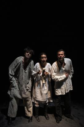 Daniel Žulčák, Anežka Petrová, Alexander Bárta, foto: B. Podola