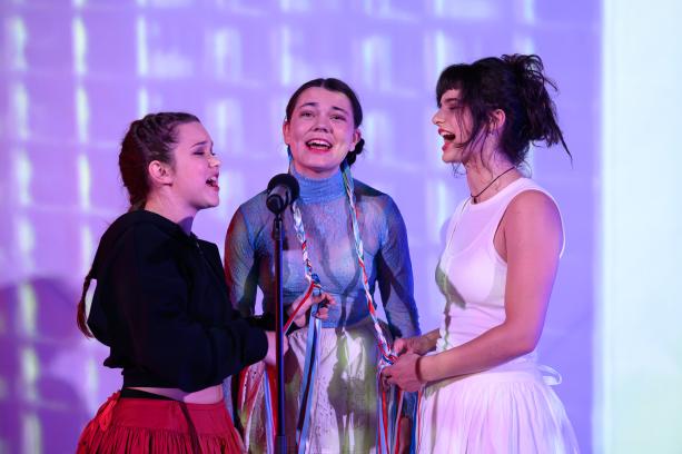 Katarína Bašková, Anna Vaisová, Linda Šeböková, foto: R. Tappert